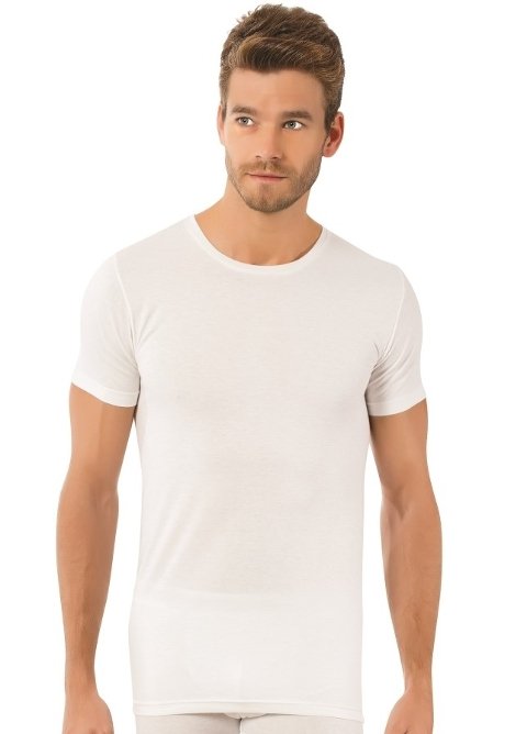 Pamuklu Sıfır Yaka Erkek Atlet Öztaş 1066