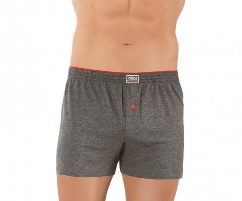 Pamuklu Esnek Bel Lastiği Erkek Boxer Öztaş 1128