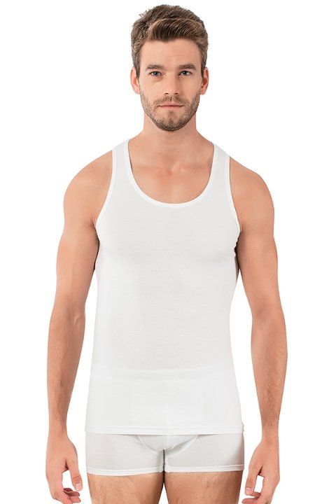 Pamuklu Ribana Askılı Erkek Atlet Öztaş 1901