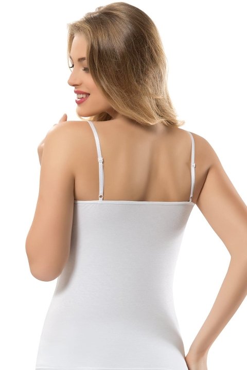 Modal Elastan Düz Kadın Atlet Erdem 2115 - 2