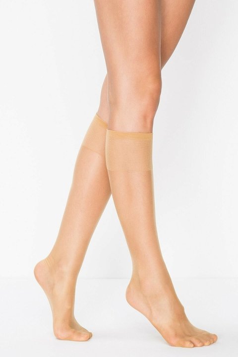 Süper İnce 15 Denye Dizaltı Çorap Penti 0374