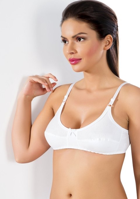 Dantel Detaylı Pamuklu Sütyen Lüx DRM 083 - 2