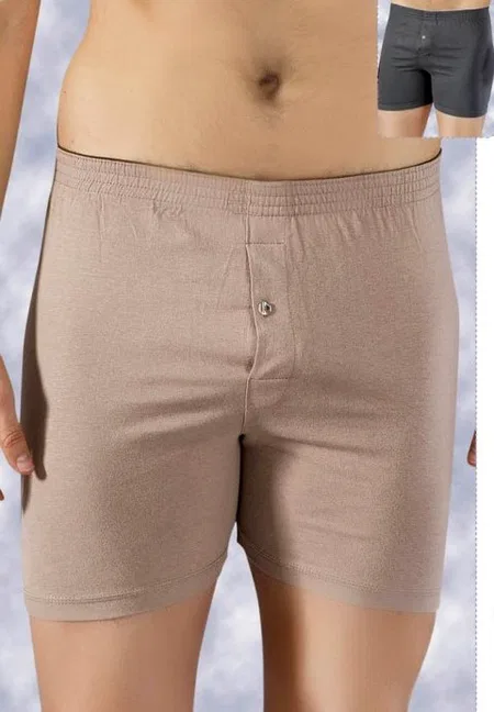 Pamuklu Esnek Bel Lastiği Erkek Boxer Lüx DRM 315 - Asorti