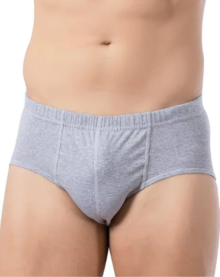 Pamuklu Lastikli Erkek Slip Külot Lüx DRM 171 - Gri