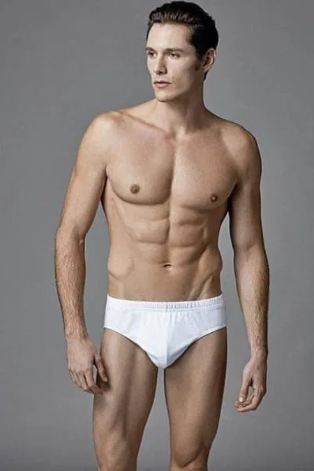 Pamuklu İnce Slip 2'li Set Eros 040 - Beyaz