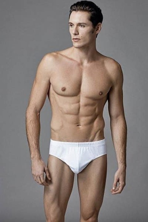 Pamuklu İnce Slip 2'li Set Eros 040 - Beyaz