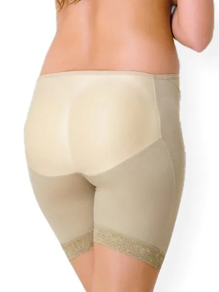 Dikişsiz Yüksek Bel Toparlayıcı Korse Boxer Emay 2002 - Ten