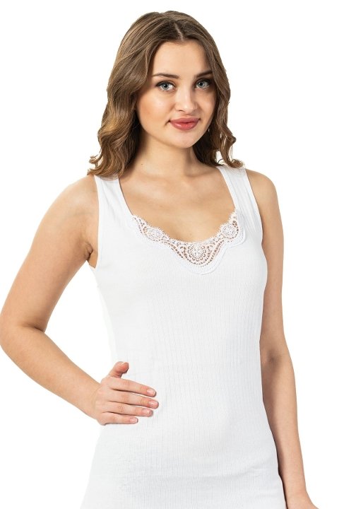 Lüx DRM Pamuklu Geniş Askılı Atlet Lüx DRM 032