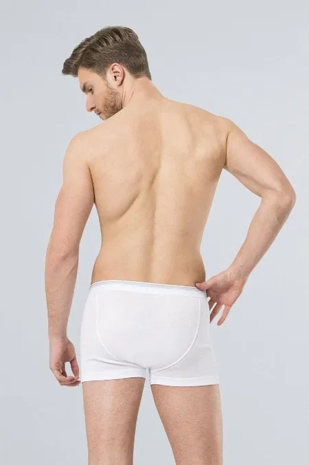Ribana Kemerli Paçalı Boxer Türen 119 - Beyaz