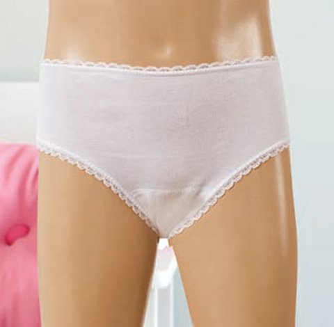 %100 Pamuklu Esnek Bel Lastiği Kız Çocuk Külot Lüx DRM 110