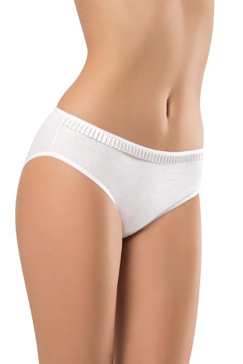 Yüksek Pamuk Oranlı Rahat Slip Külot Erdem 7503 - Beyaz