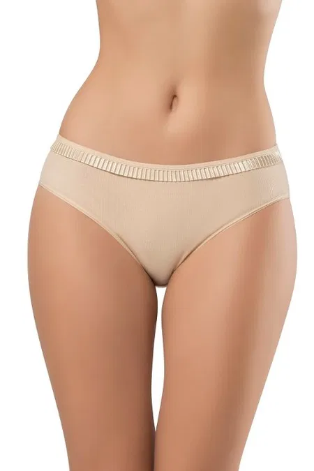 Yüksek Pamuk Oranlı Rahat Slip Külot Erdem 7503 - Ten