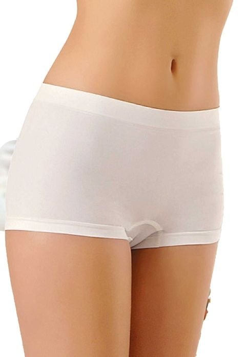 Pamuklu Uzun Paça Kadın Boxer Sistina 700 - Beyaz