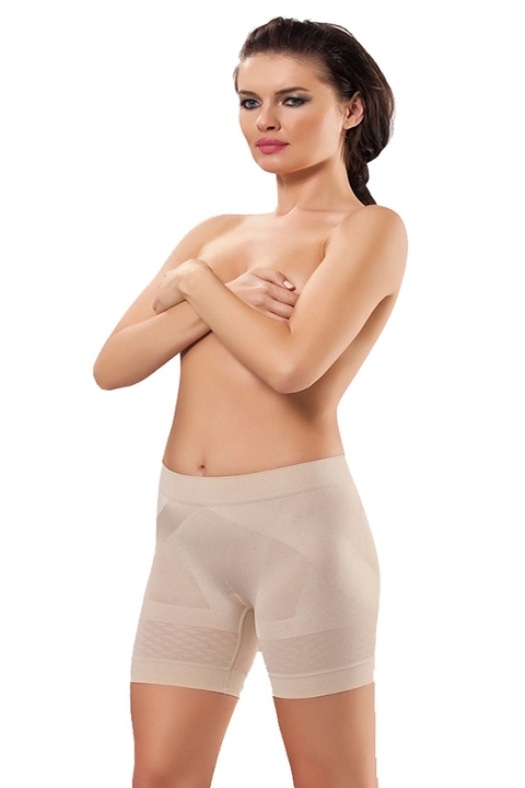 Dikişsiz Yüksek Bel Toplayıcı Korse Sistina 710 - Ten