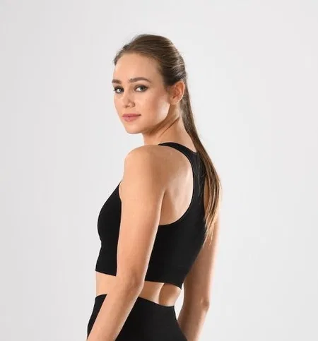 Miss Fit Dikişsiz Örme Sporcu Büstiyer Polyamide Elastane Miss Fit 11167 - Görsel 5