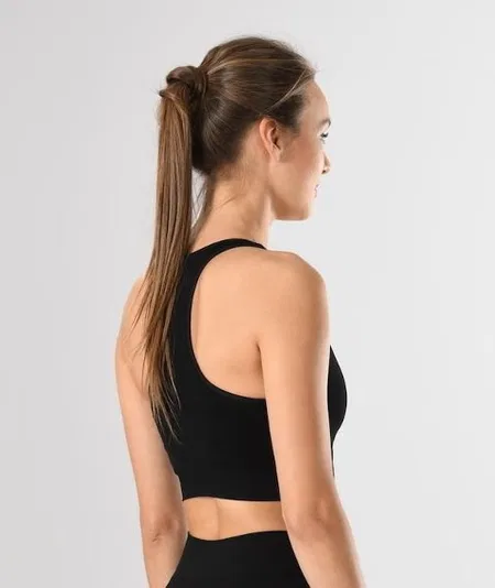 Miss Fit Dikişsiz Örme Sporcu Büstiyer Polyamide Elastane Miss Fit 11167 - Görsel 9