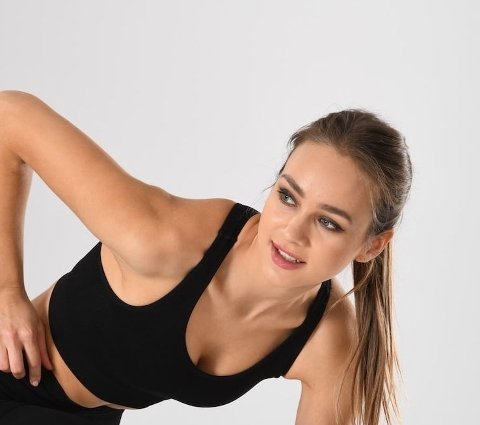 Miss Fit Dikişsiz Örme Sporcu Büstiyer Polyamide Elastane Miss Fit 11167 - Görsel 10