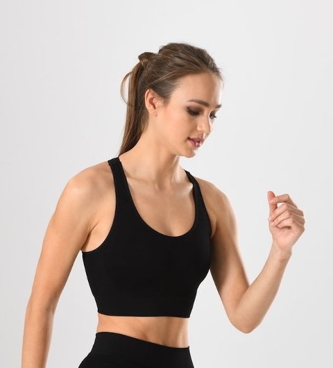 Miss Fit Dikişsiz Örme Sporcu Büstiyer Polyamide Elastane Miss Fit 11167 - Görsel 12