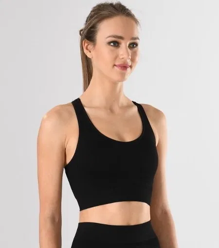 Miss Fit Dikişsiz Örme Sporcu Büstiyer Polyamide Elastane Miss Fit 11167 - Görsel 13