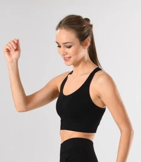 Miss Fit Dikişsiz Örme Sporcu Büstiyer Polyamide Elastane Miss Fit 11167 - Görsel 16