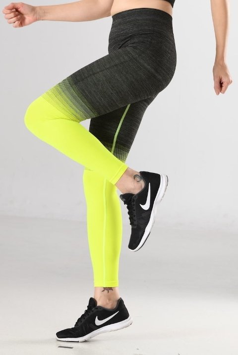 Dört Yönlü Esnek Kadın Tayt Fitness Miss Fit 35547 - MultiColor