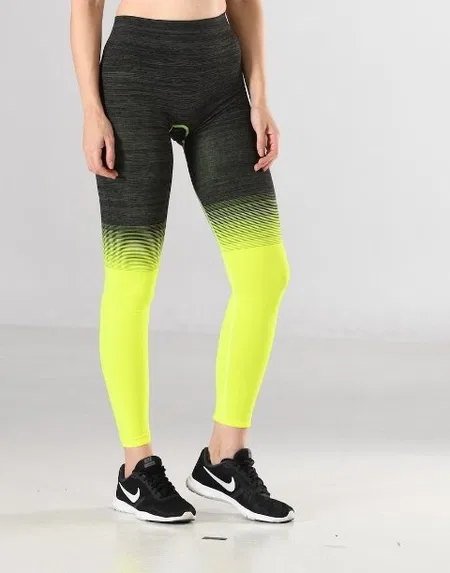 Dört Yönlü Esnek Kadın Tayt Fitness Miss Fit 35547 - MultiColor