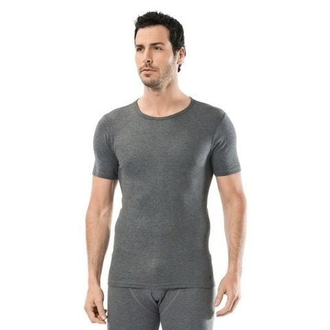 Termal Teknoloji Fırçalı İç Yüzey Kısa Kollu Tişört Cacharel 1601 - 2