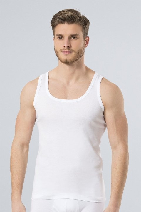 Pamuklu Ribana Kesim Erkek Atlet Türen 109 - 2