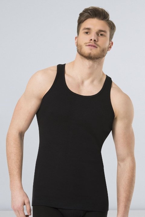 Pamuklu Uzun Boy Erkek Atlet Türen 131