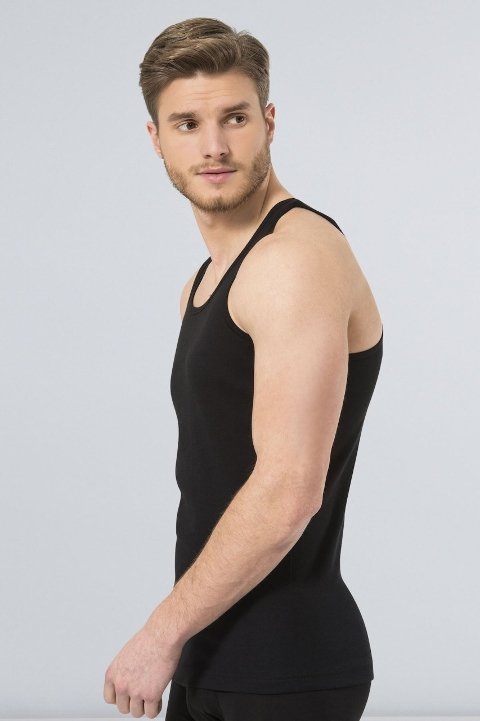 Pamuklu Uzun Boy Erkek Atlet Türen 131 - 2