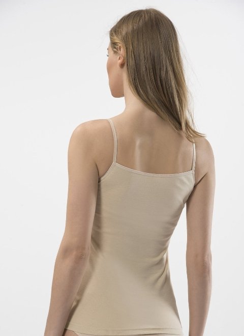 Pamuklu Nefes Alan İp Askılı Kadın Atlet Türen 214 - 2