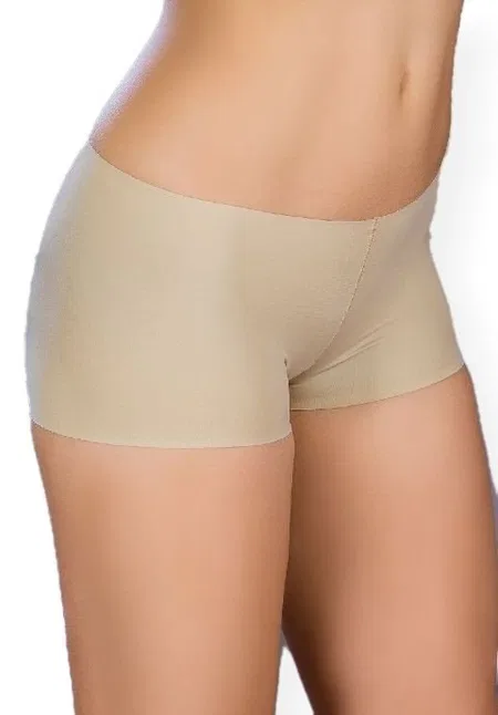 %80 Pamuklu Dikişsiz Short Slip Külot wo&gi 4002 - Ten