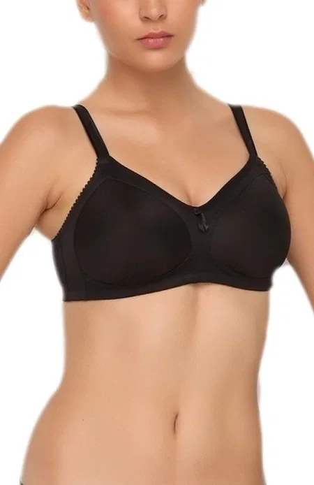 Minimizer Desteksiz Dantelli Sütyen Yeni İnci 1910 - Siyah