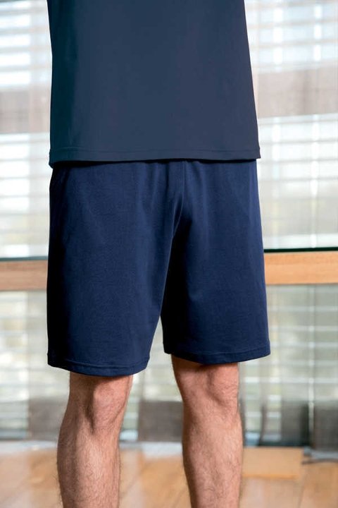 Lacivert Bordo Süprem Erkek Pijama Takımı Yeni İnci 446 - Lacivert