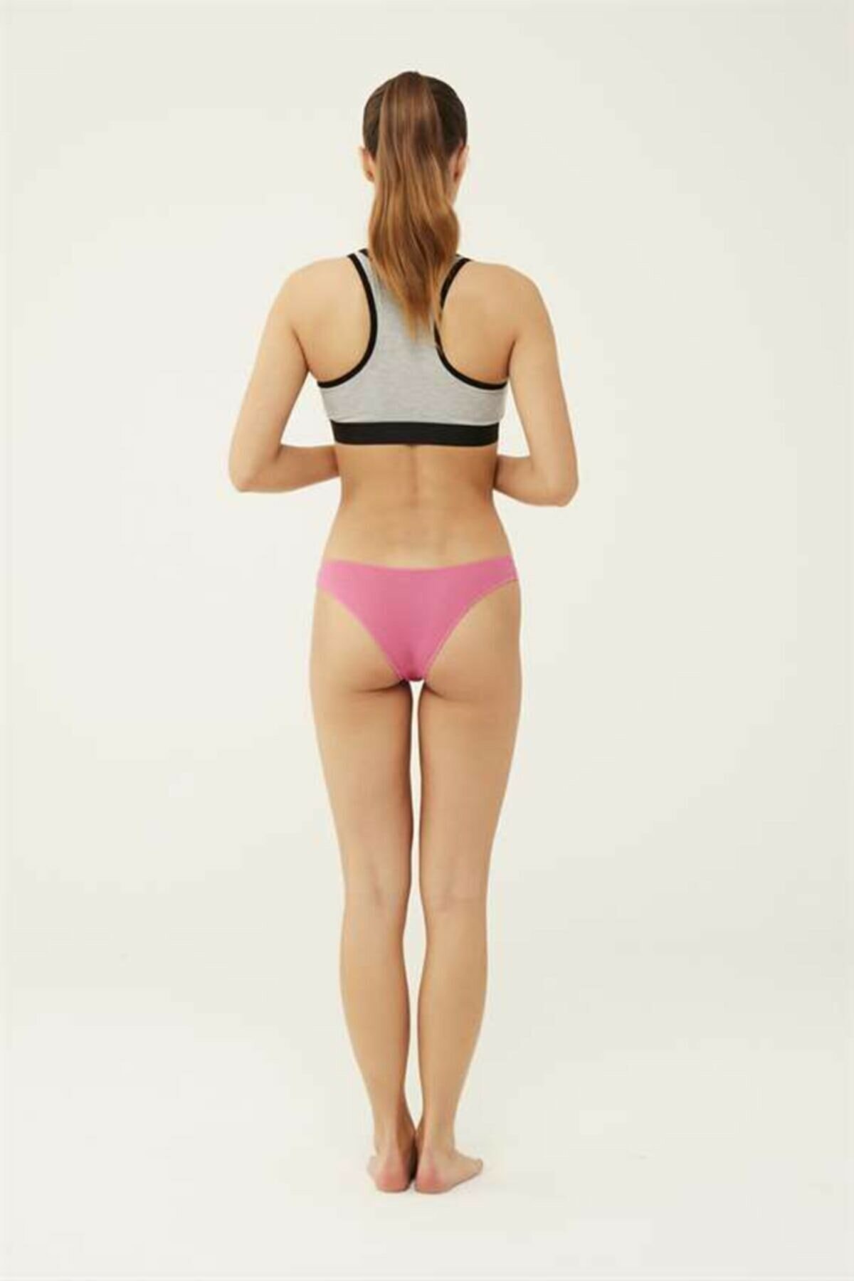 İp Detaylı Minimal String Külot Us. POLO Assn. 67007 - Siyah-Beyaz-Ten-Somon-Kırmızı