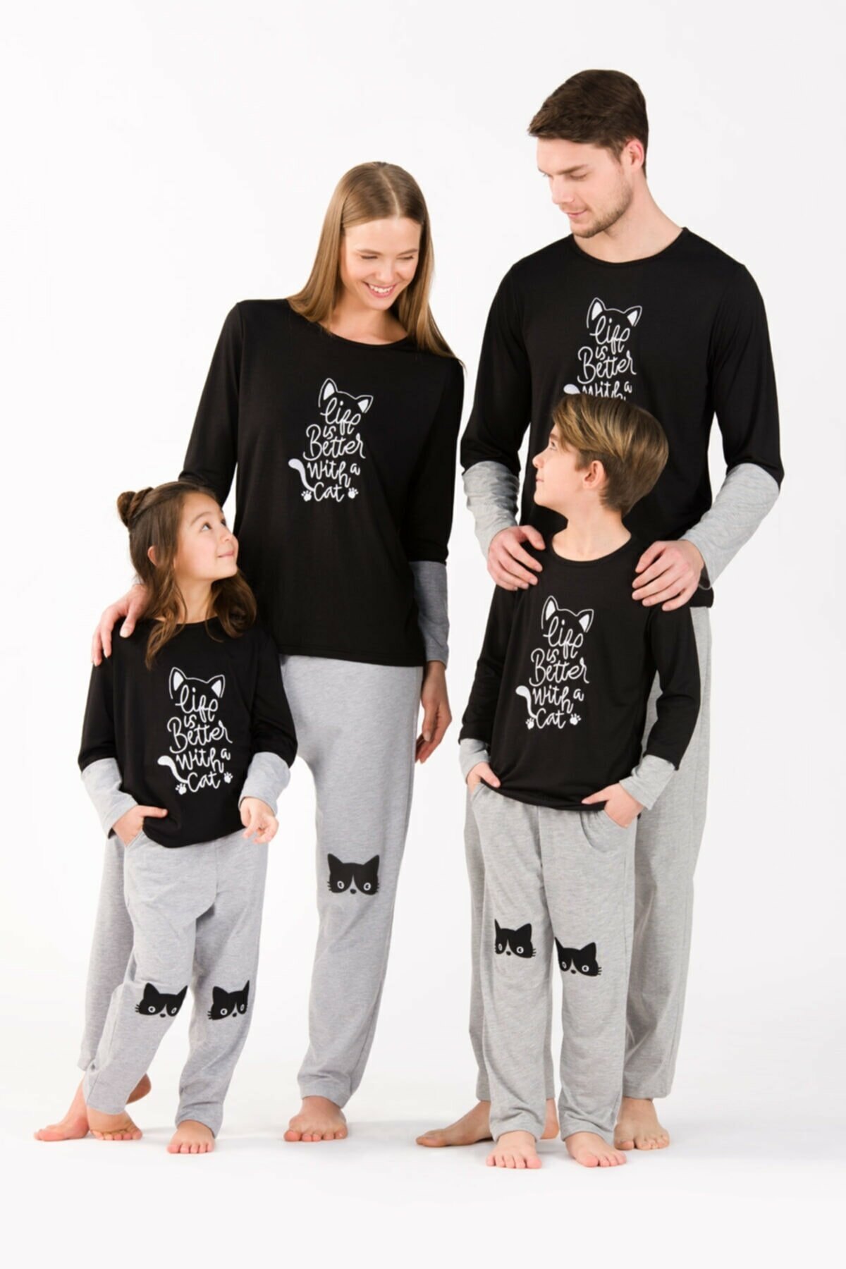 Yeni İnci Uzun Kollu Pamuklu Pijama Takımı Yeni İnci 794 - Görsel 2