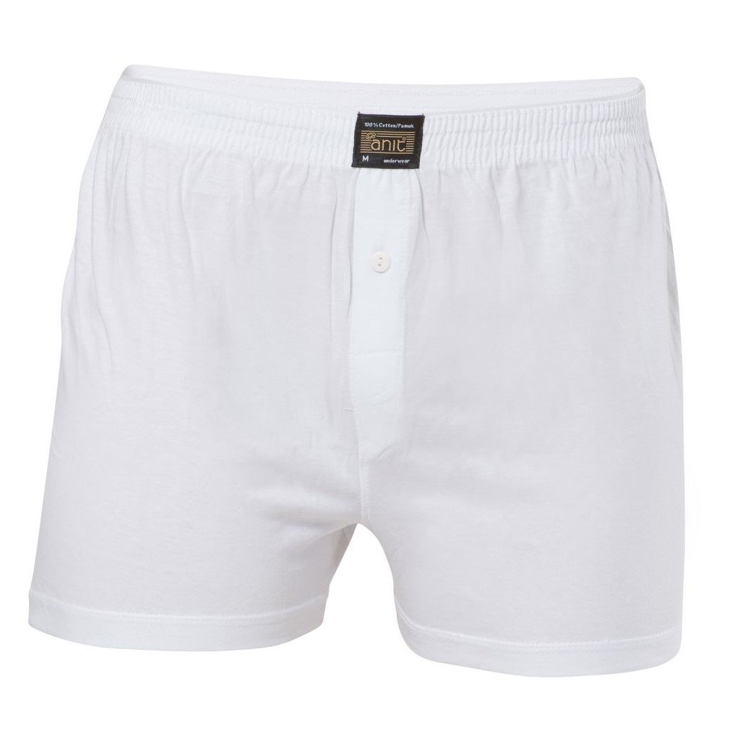 Pamuklu Esnek Bel Lastiği Erkek Boxer Anıt 1146 - Beyaz