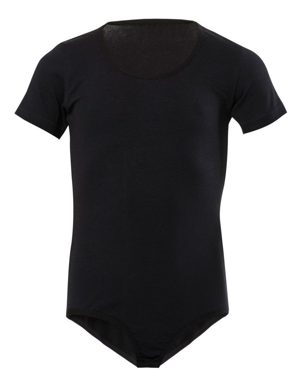 Pamuklu Geniş Askılı Kız Çocuk Body Anıt 4525 - Siyah