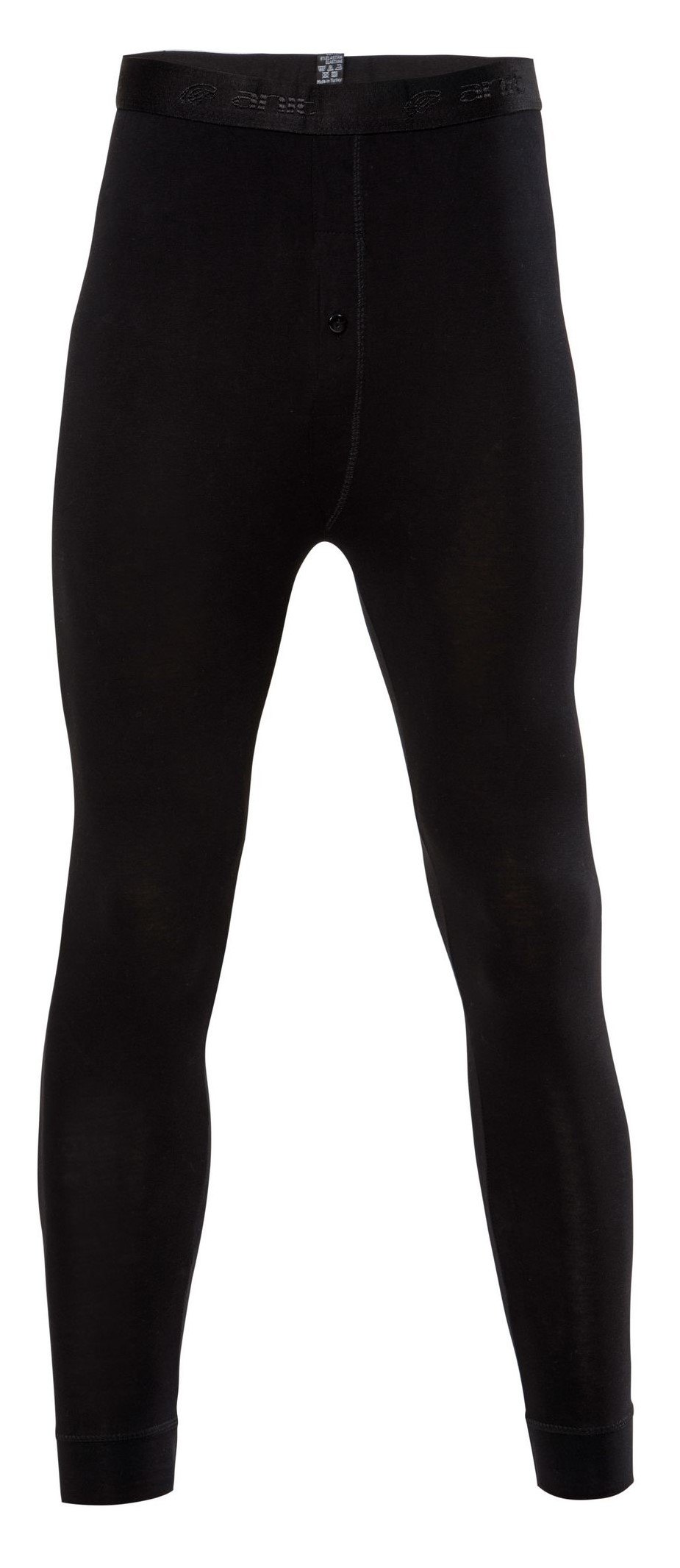 İç Yüzey Fırçalı Likralı Termal Tayt Anıt 1127 - Siyah