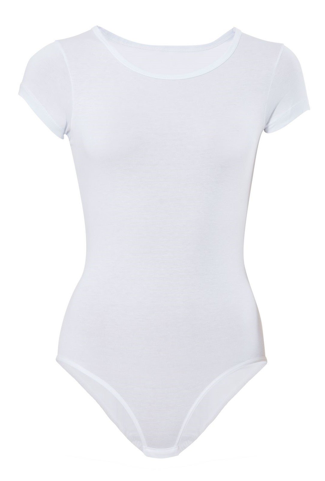 Likralı Tek Parça Body Anıt 4057 - Beyaz