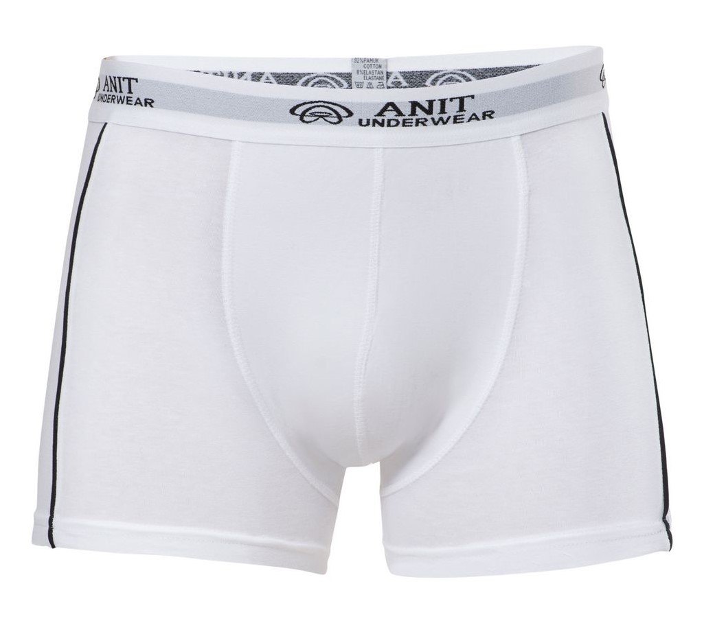 Pamuklu Elastan Esnek Bel Boxer Anıt 1120 - Beyaz