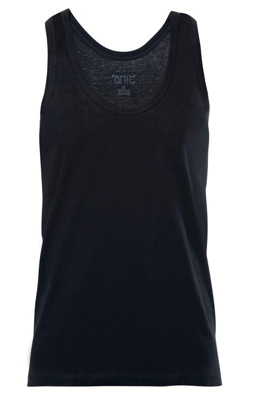 Pamuklu Ribana Askılı Erkek Atlet Anıt 1151 - Siyah