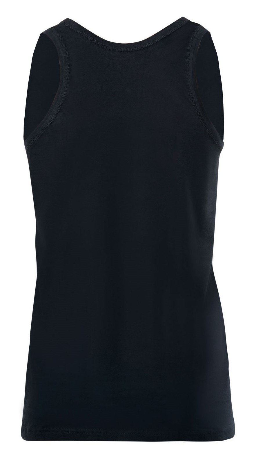 Pamuklu Ribana Askılı Erkek Atlet Anıt 1151 - Siyah