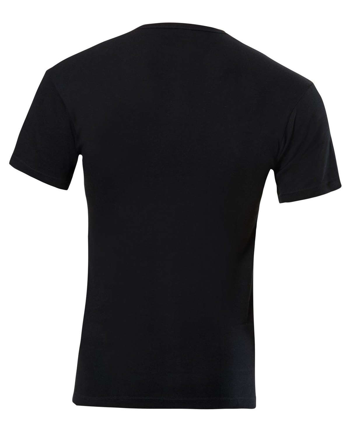 Pamuklu Ribana O Yaka Erkek Atlet Anıt 1107 - Siyah