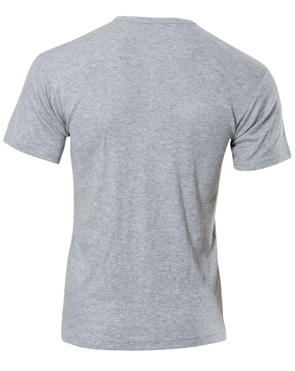 Pamuklu Ribana O Yaka Erkek Atlet Anıt 1107 - Gri