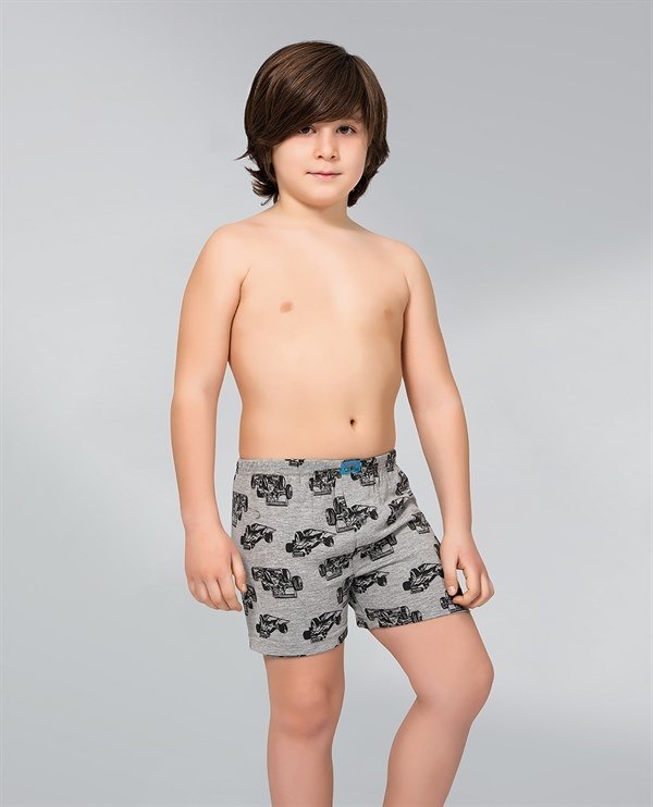 Namaldı Yumuşak Pamuklu Baskılı Boxer Erkek Çocuk Namaldı 300 - Görsel 2