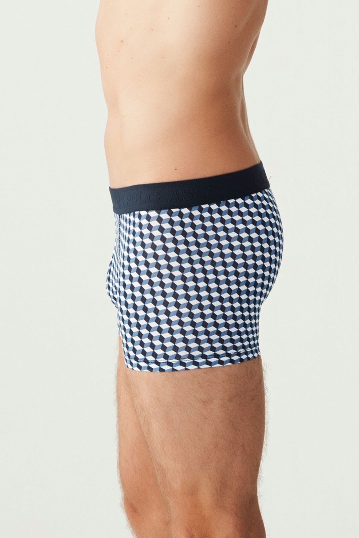 Pamuklu ve Elastan Karışımlı 3'lü Boxer U.S. Polo Assn. 80256 - Görsel