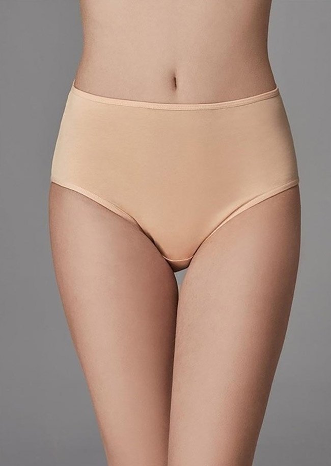 Yüksek Bel Bato Slip 3'lü Set Eros 700 - Beyaz-Siyah-Ten