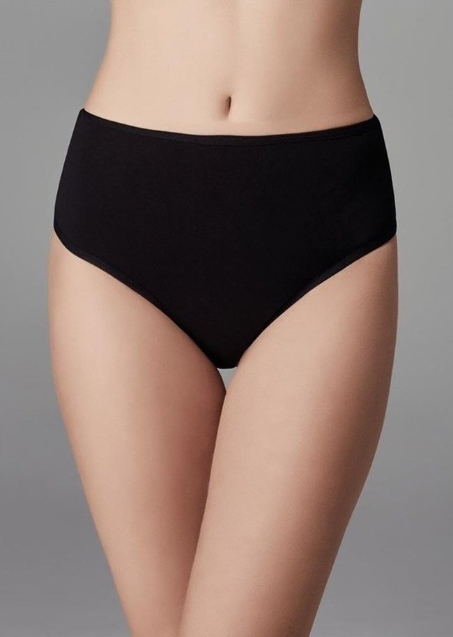 Yüksek Bel Bato Slip 3'lü Set Eros 700 - Beyaz-Siyah-Ten