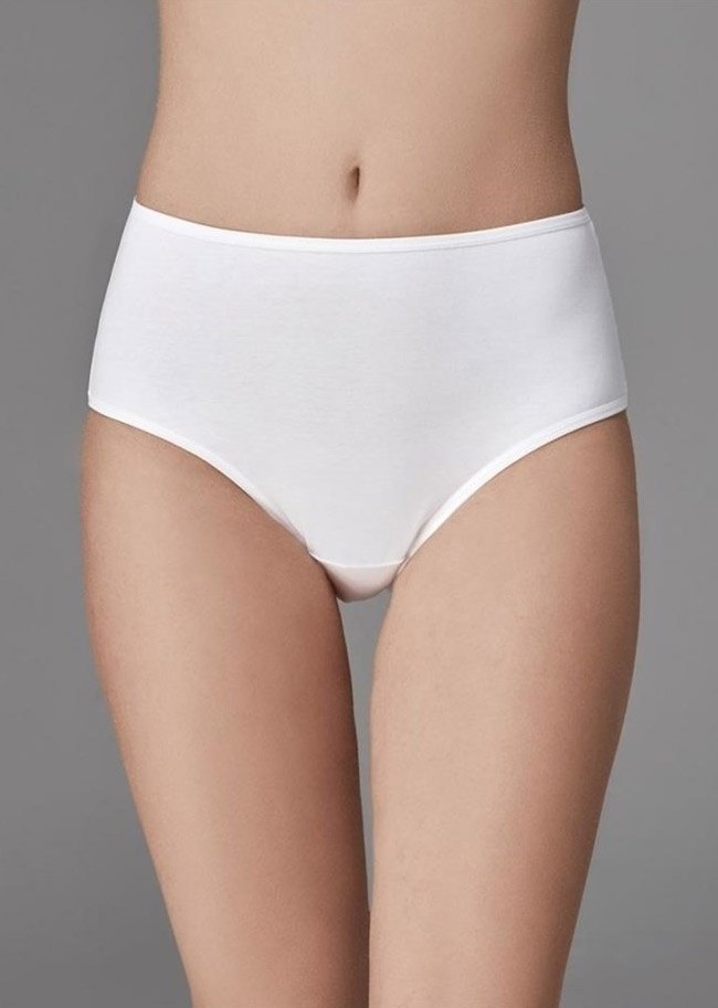 Yüksek Bel Bato Slip 3'lü Set Eros 700 - Beyaz-Siyah-Ten